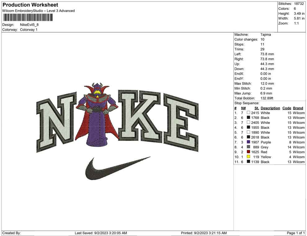Nike Evil