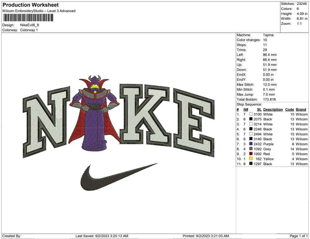 Nike Evil