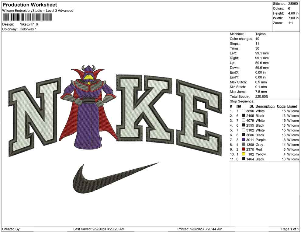 Nike Evil