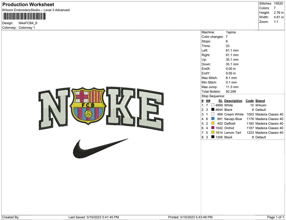 Nike FCB