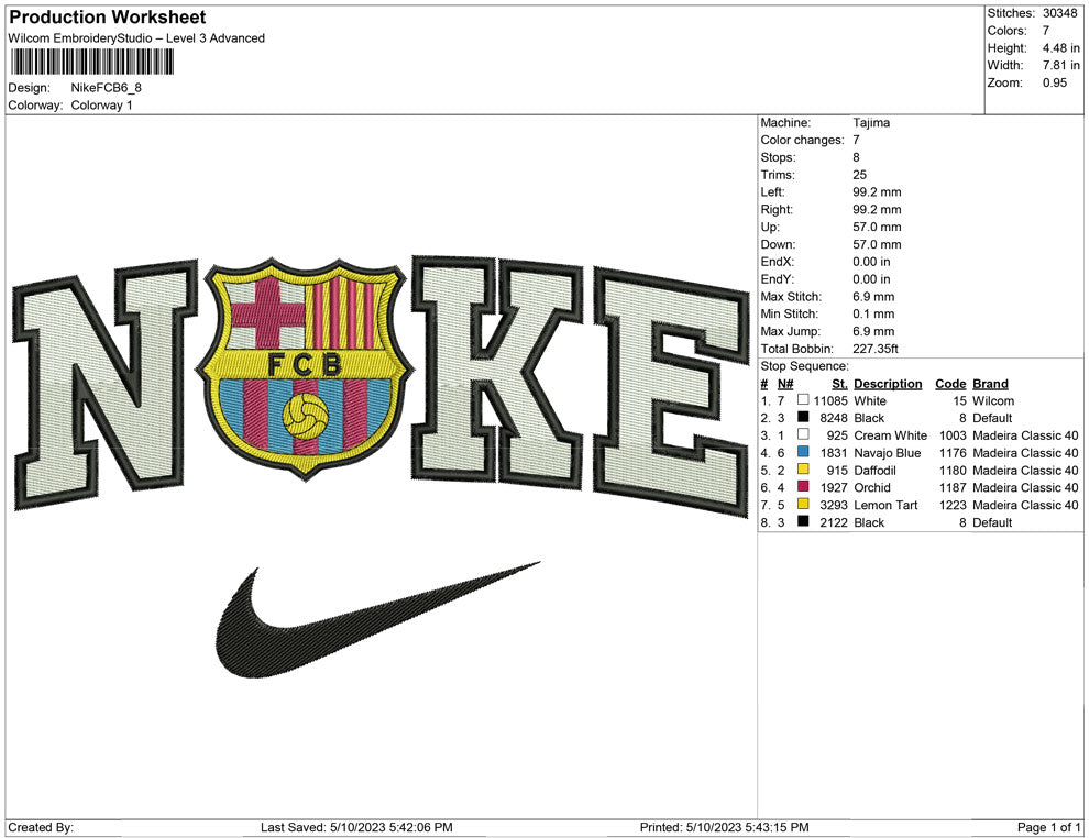 Nike FCB