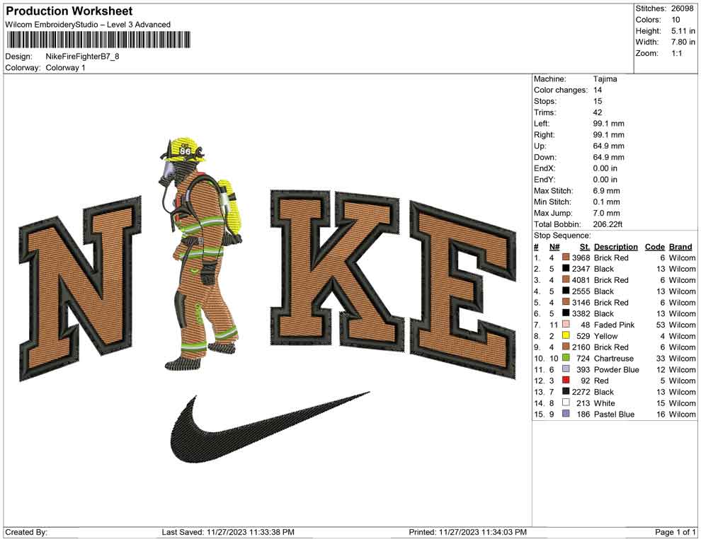 Nike Fire Fighter