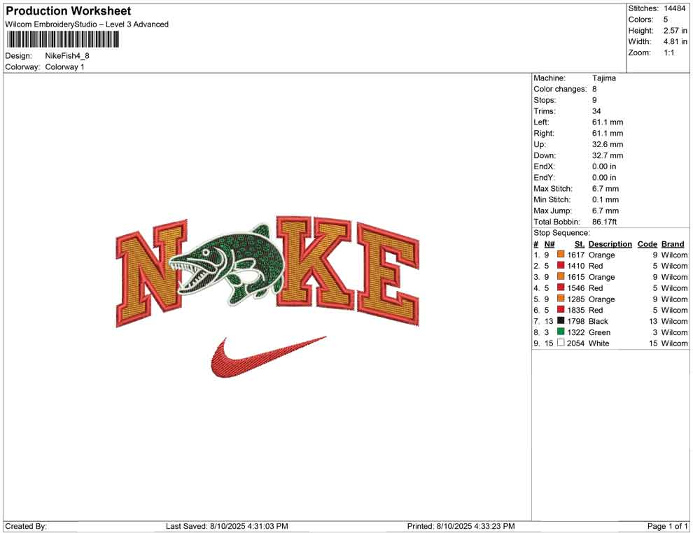 Nike Fish