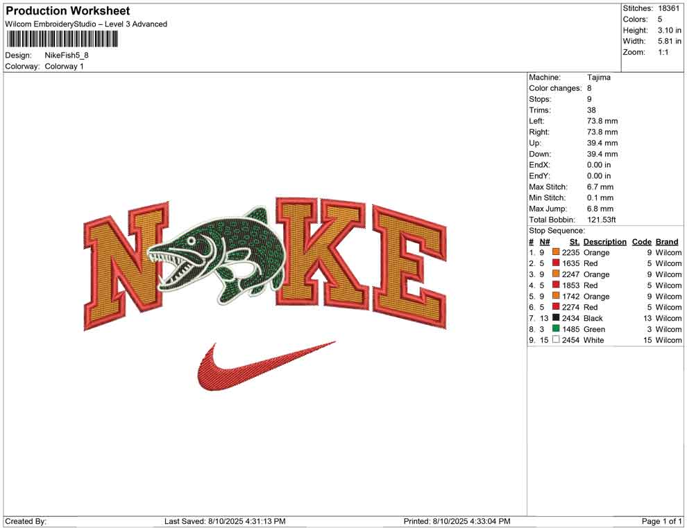 Nike Fish