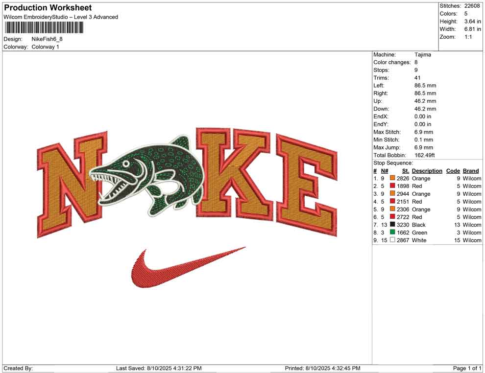 Nike Fish