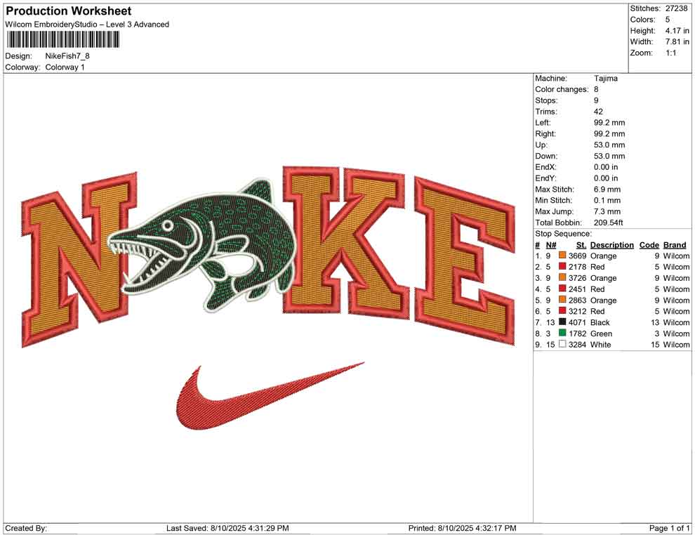 Nike Fish