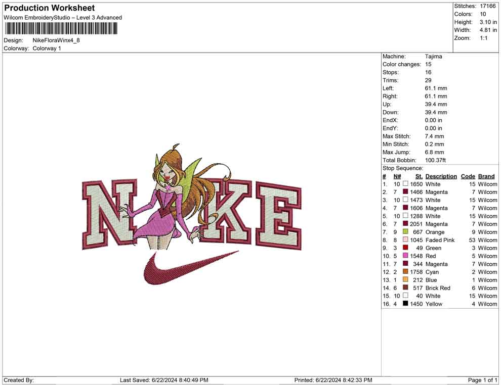 Nike Flora Winx