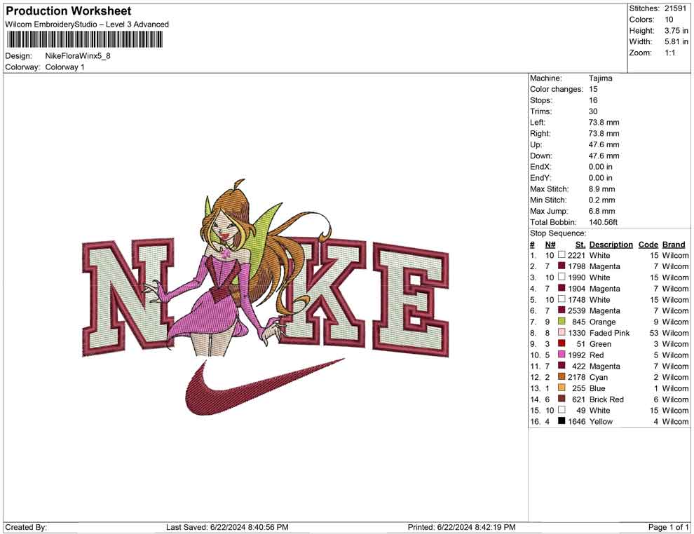 Nike Flora Winx