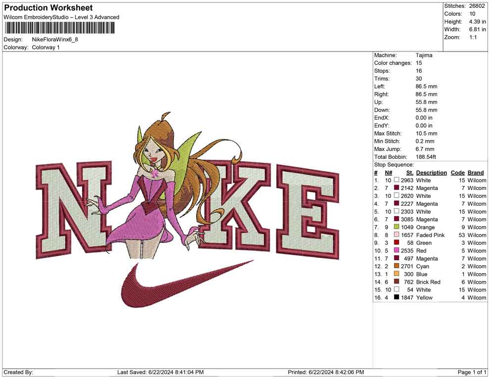 Nike Flora Winx
