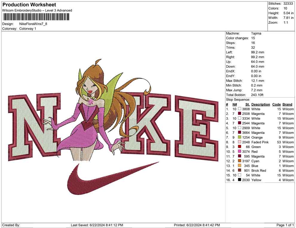 Nike Flora Winx