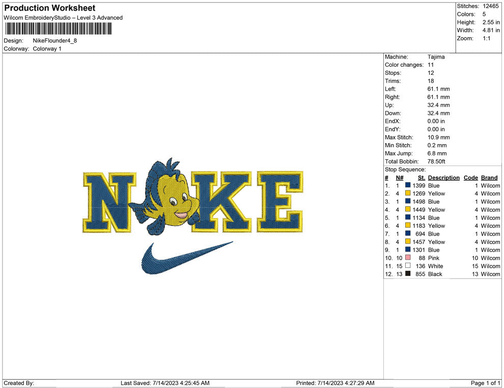Nike Flounder