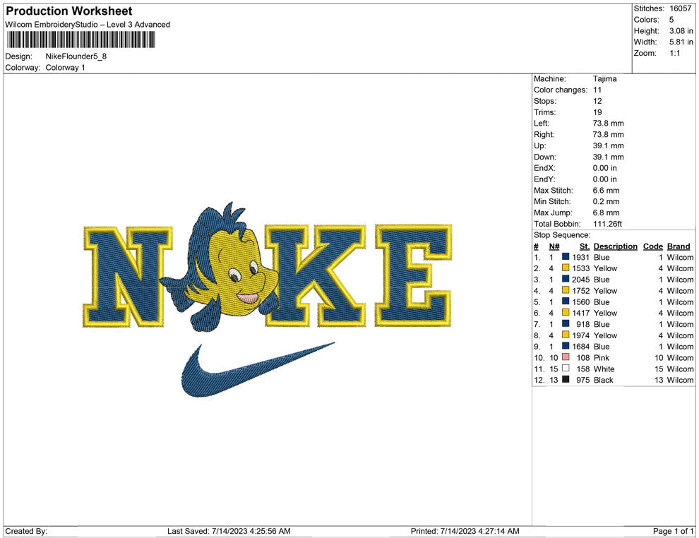 Nike Flounder