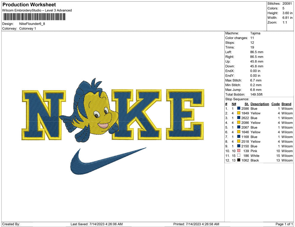 Nike Flounder