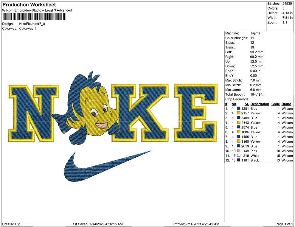 Nike Flounder