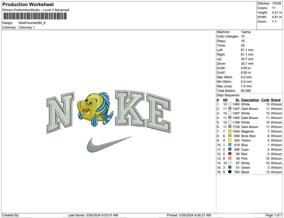 Nike Flounder B
