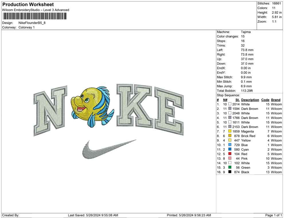 Nike Flounder B