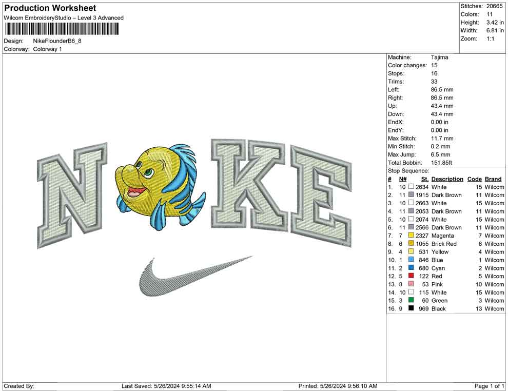 Nike Flounder B