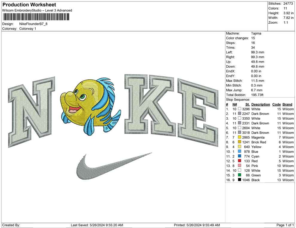 Nike Flounder B