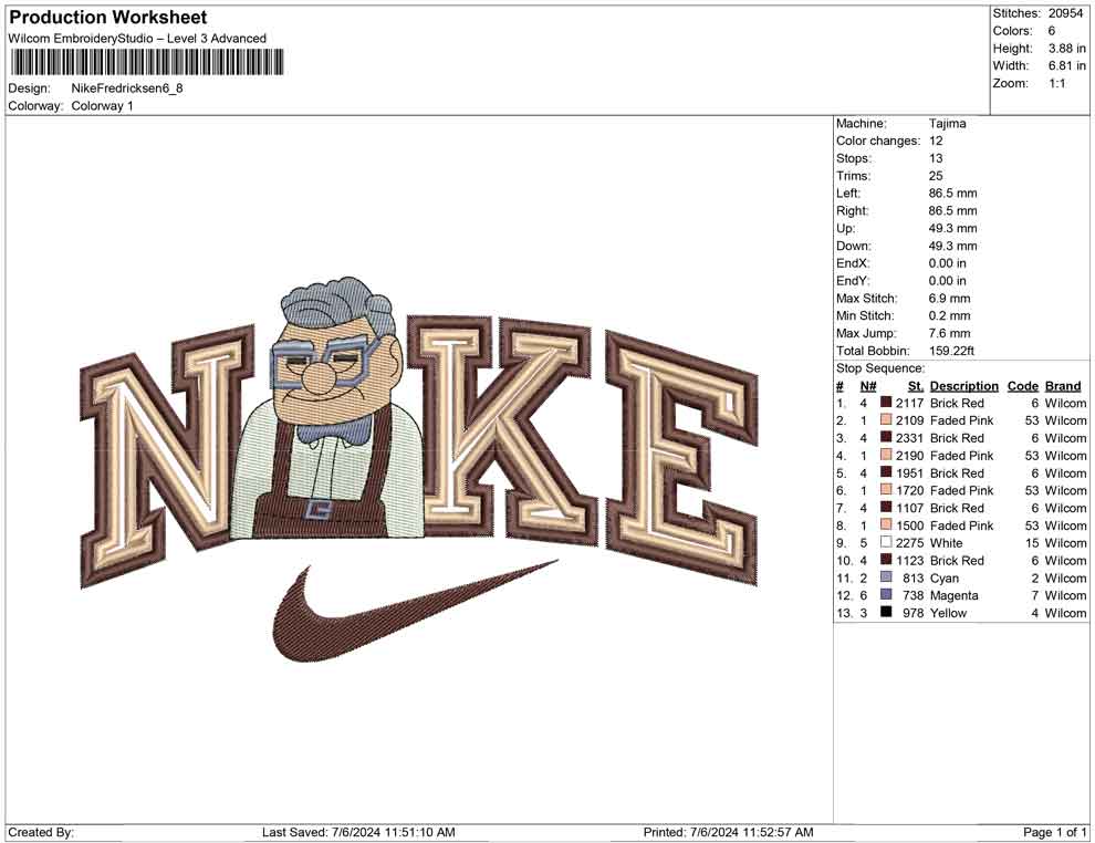 Nike Fredricksen