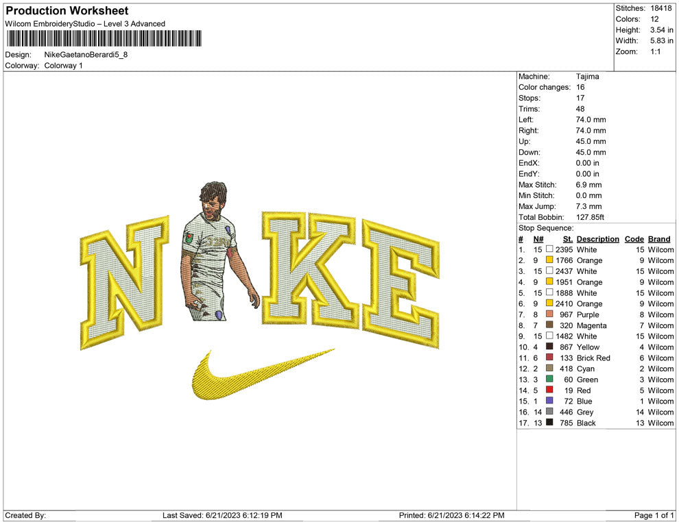 Nike Gaetano Berardi
