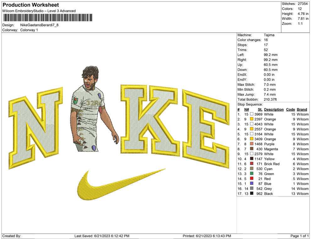 Nike Gaetano Berardi