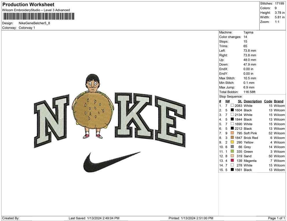 Nike Gene Belcher