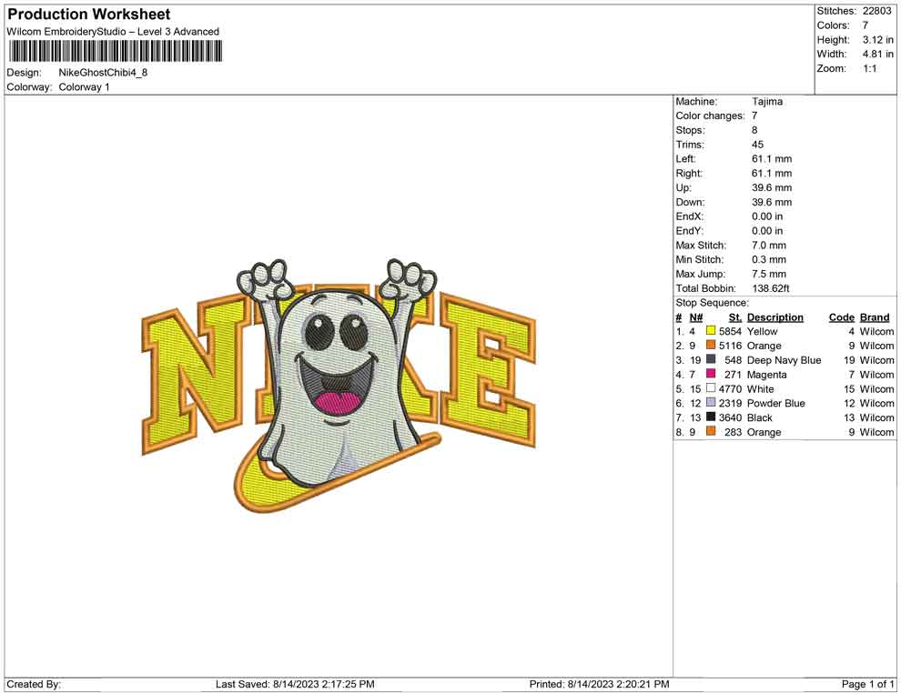 Nike Ghost Chibi