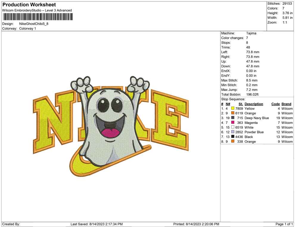 Nike Ghost Chibi