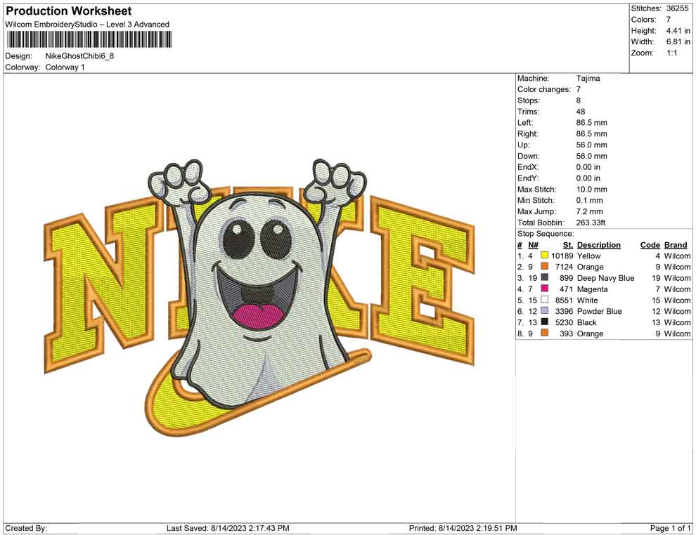 Nike Ghost Chibi