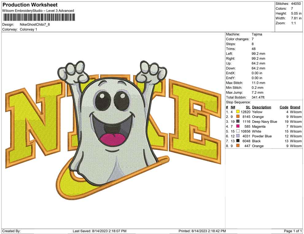 Nike Ghost Chibi