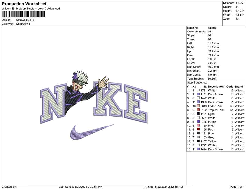 Nike Gojo B