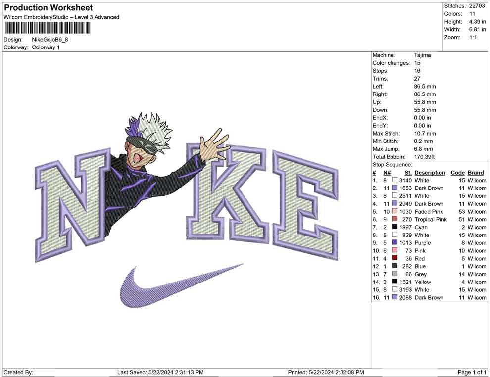 Nike Gojo B