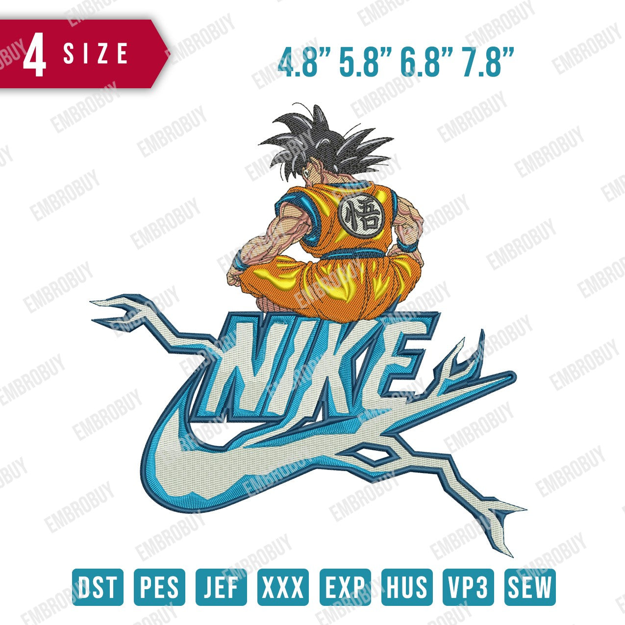 Nike Goku Sitting