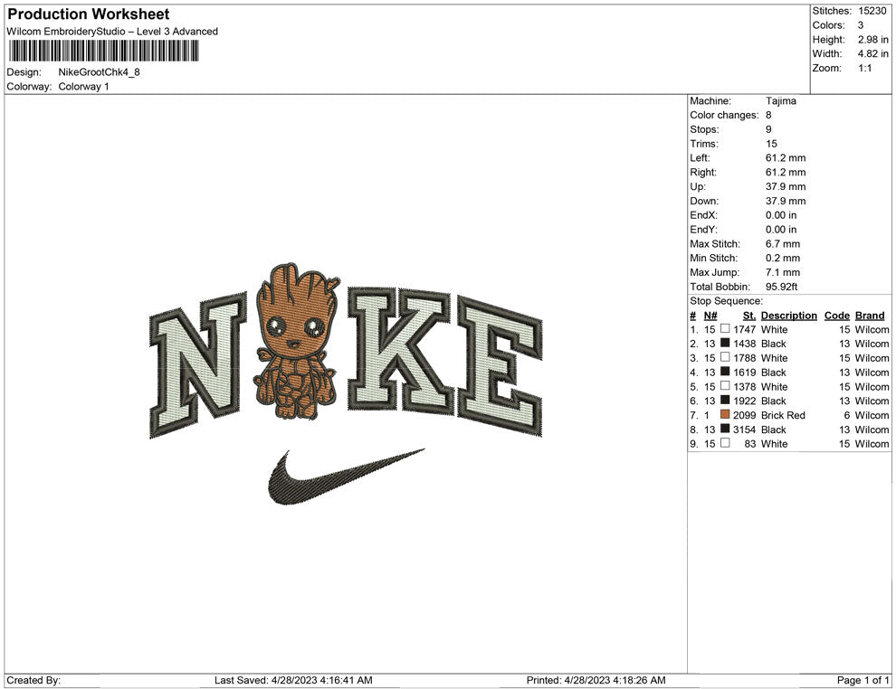 Nike Groot Chk