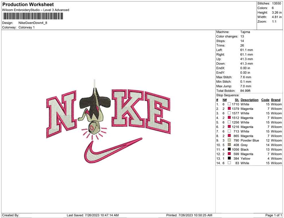 Nike Gwen Down
