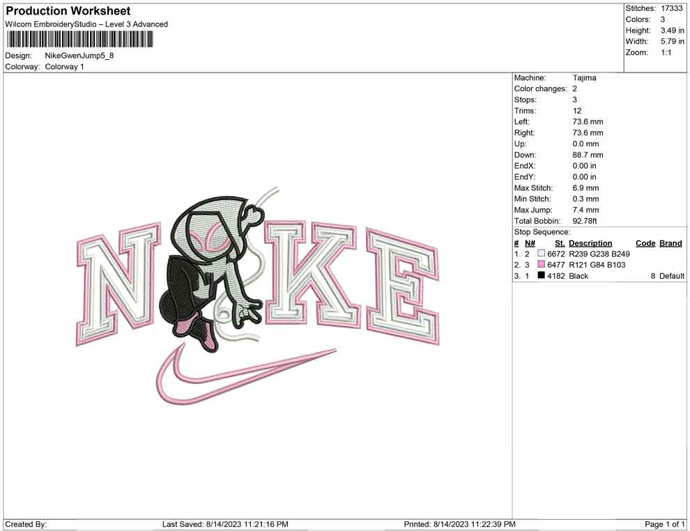 Nike Gwen jump