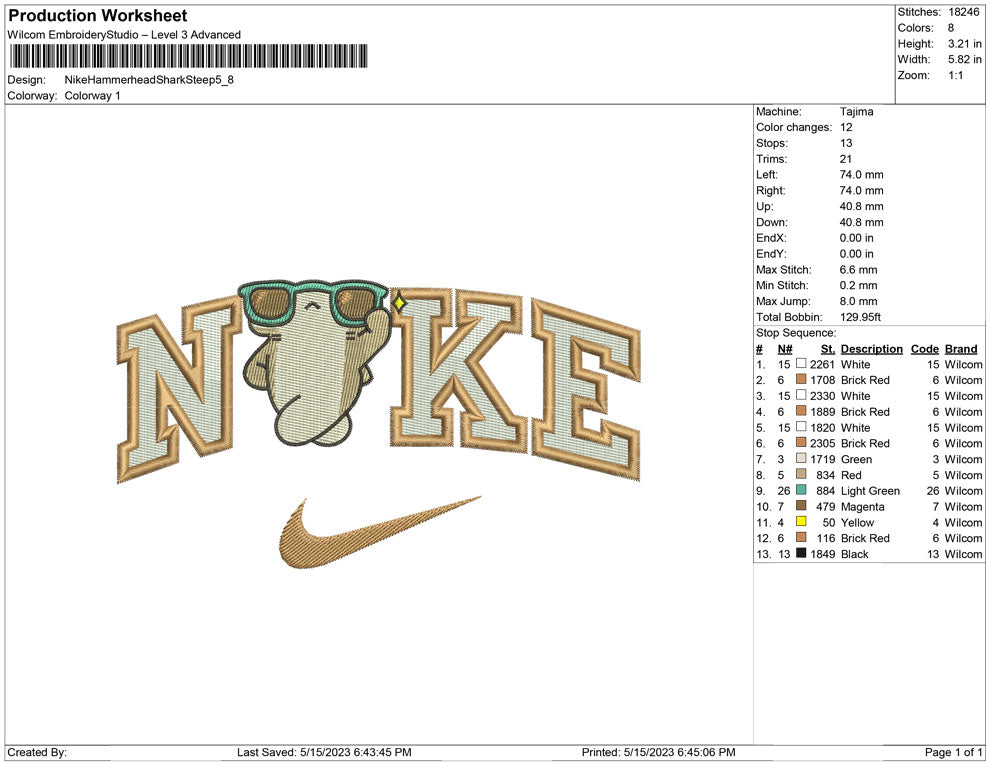 Nike Hammerhead Shark Steep