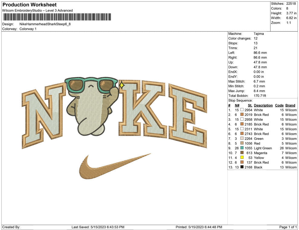 Nike Hammerhead Shark Steep