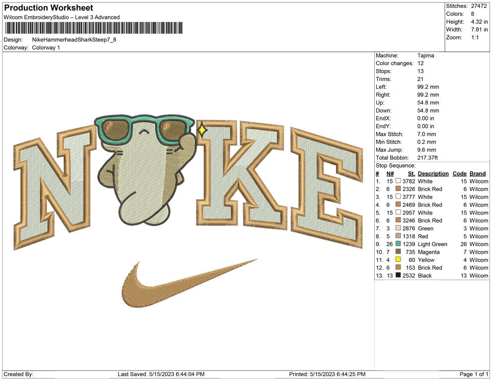 Nike Hammerhead Shark Steep