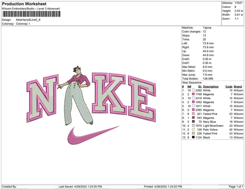 Nike Harry Style line