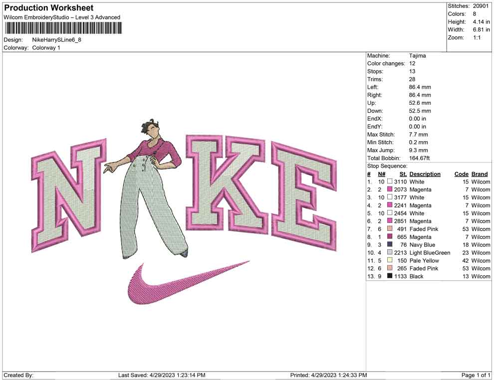 Nike Harry Style line