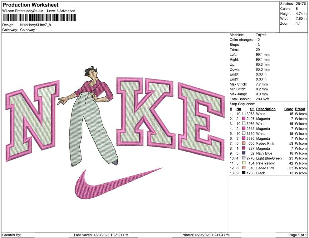 Nike Harry Style line