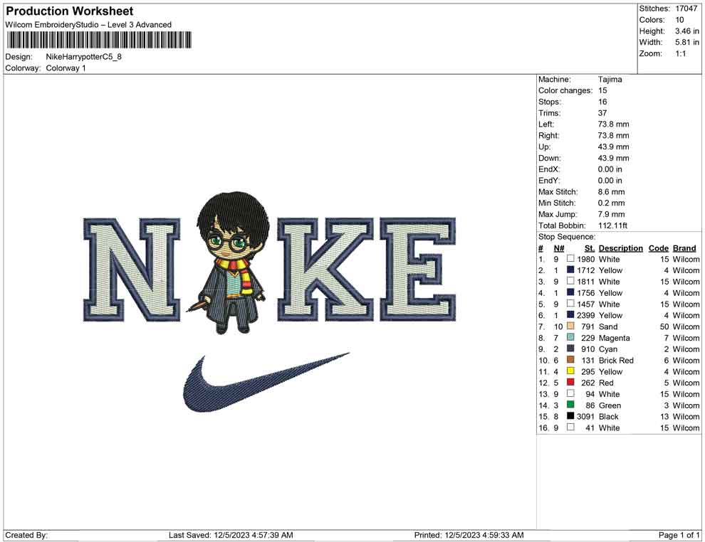 Nike harry Potter C