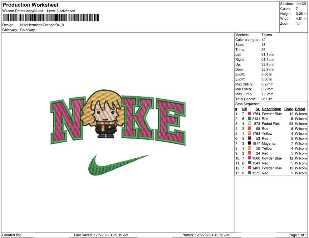 Nike Hermione Granger