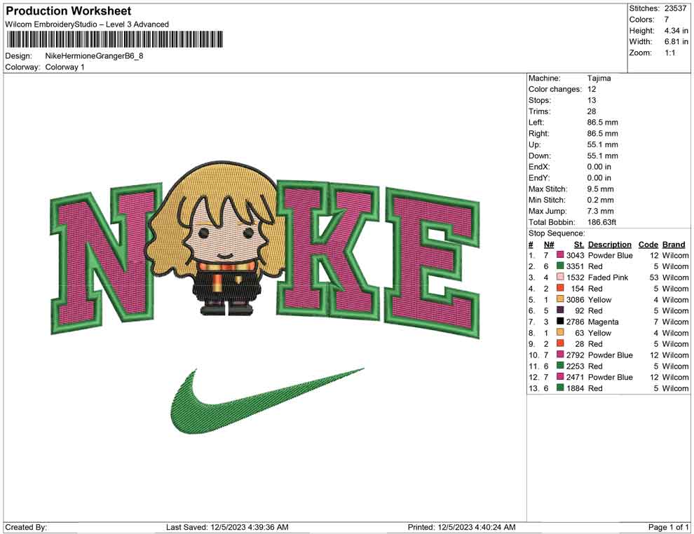Nike Hermione Granger