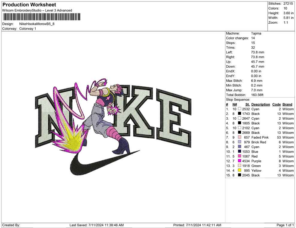 Nike Hisoka Morow B