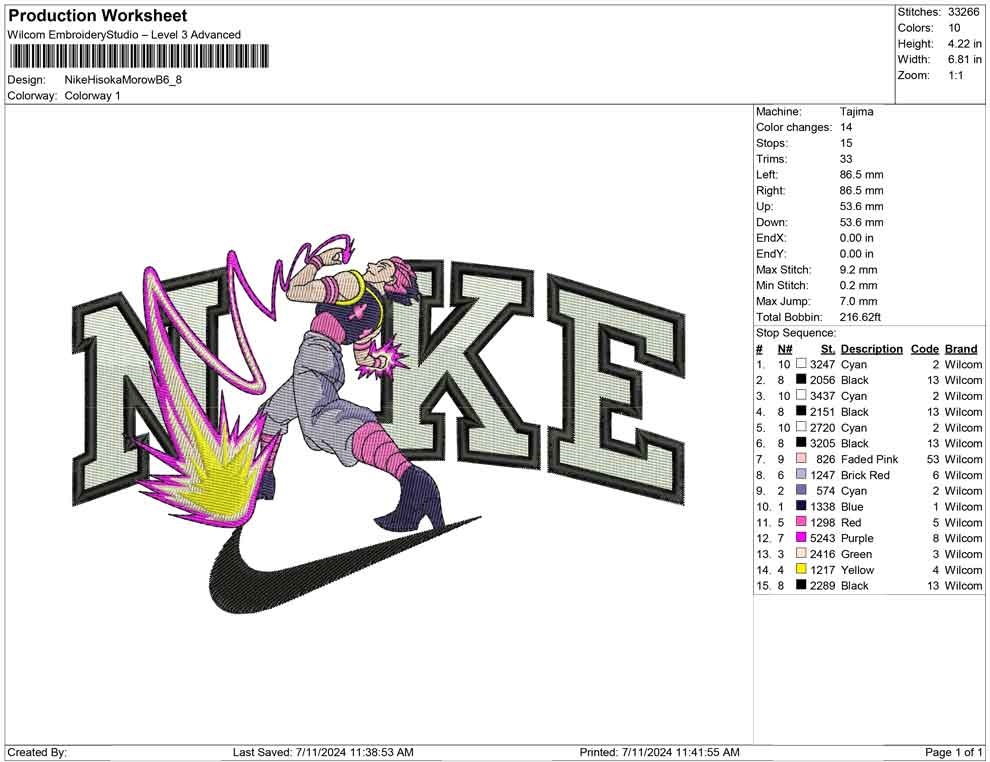 Nike Hisoka Morow B