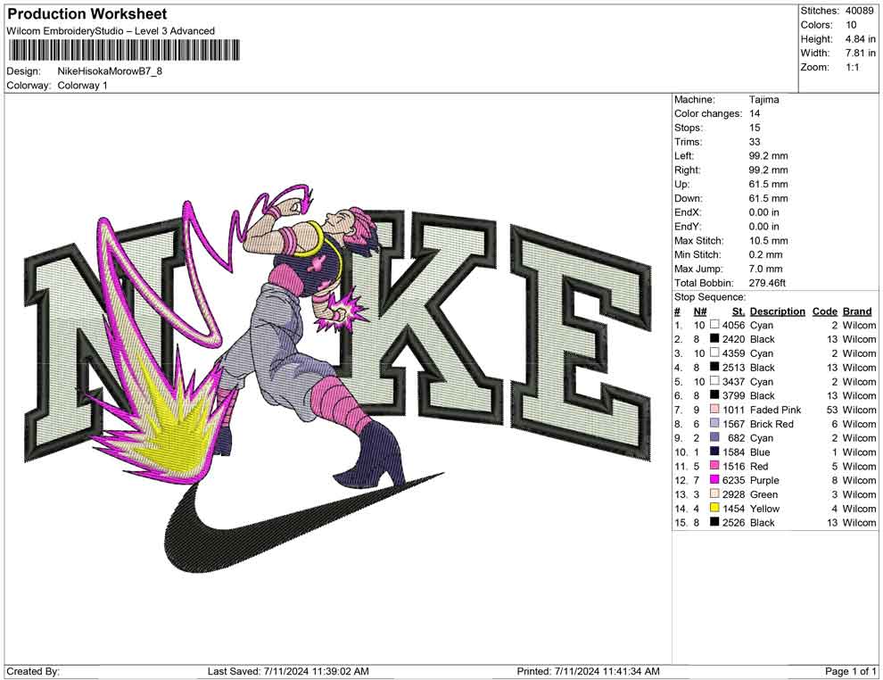 Nike Hisoka Morow B