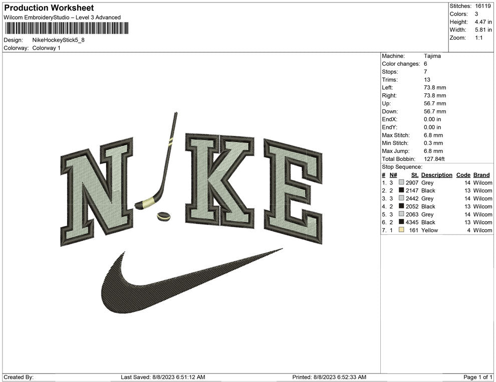 Nike Hockey Stick
