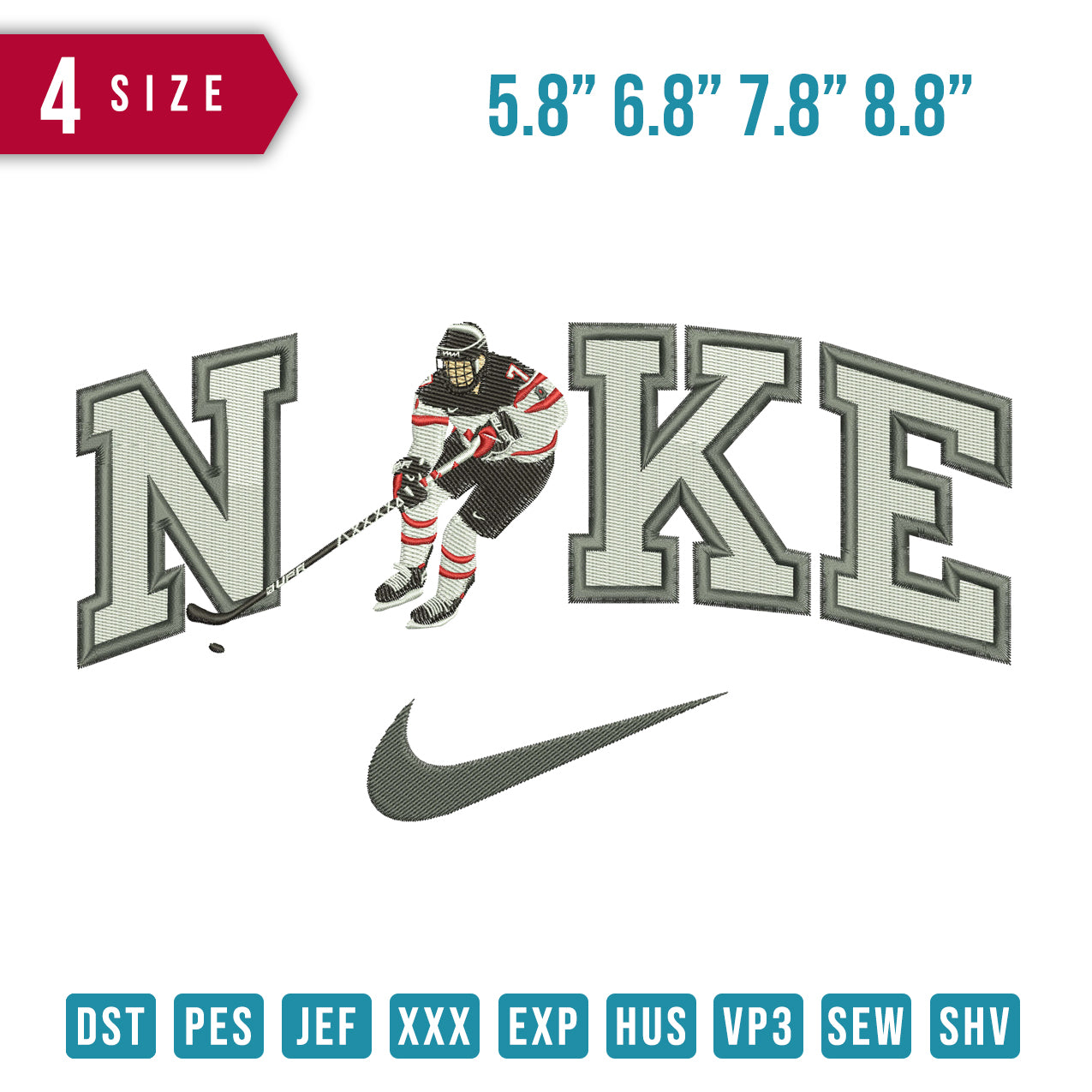 Nike Hockey White